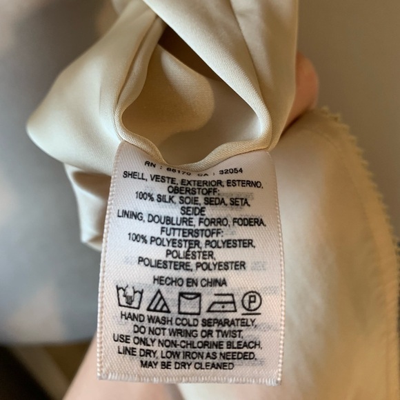 Anthropologie Meadow Rue Calcada Silk Tunic Size Small Multi Colored - Picture 7 of 10